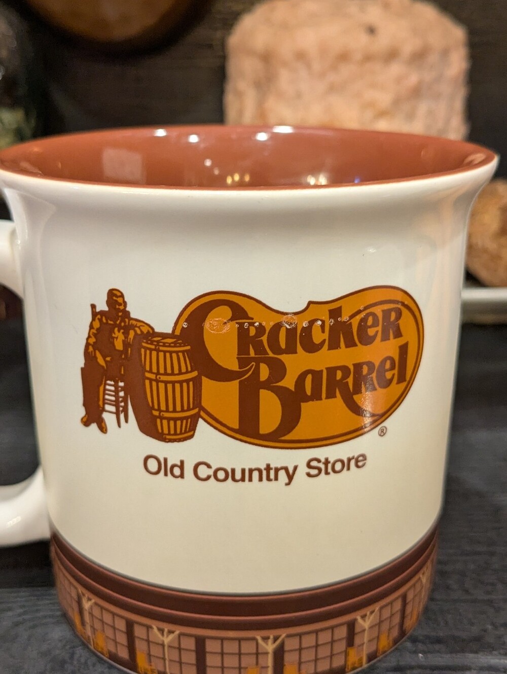 Cracker Barrel Country Rustic Kitchen Mugs (Set of 3) Approx 16 Ounce - Picture 4 of 10